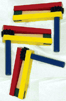 Colorful Wooden Grogger