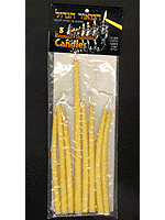 Economy Tin Menorah with candles