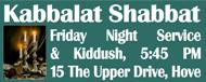 Kabbalat Shabbat Service