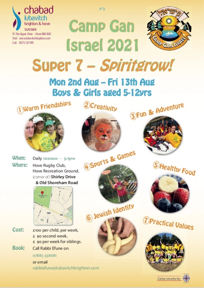 Camp Gan Israel Brighton